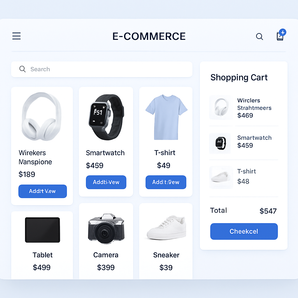 Marketplace Storefront interface