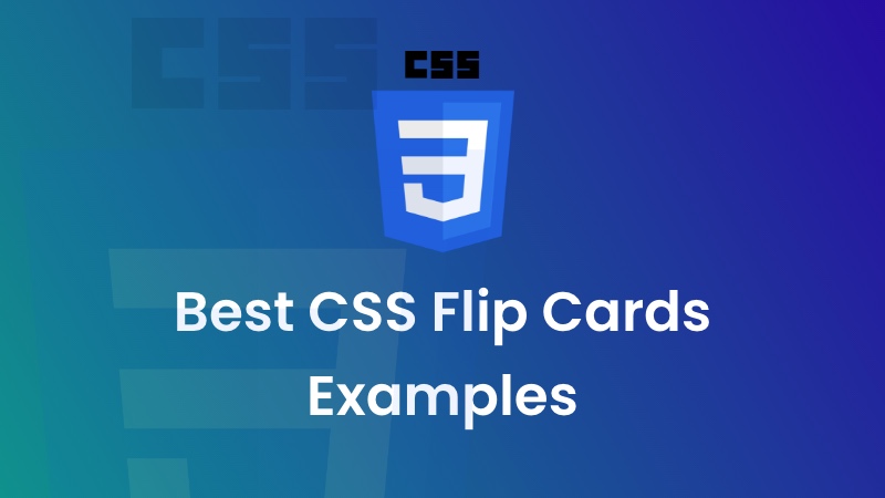 Best CSS Flip Cards Examples