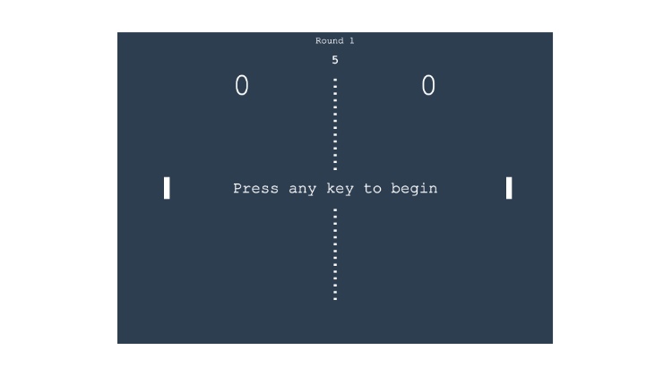 Pong Game in JavaScript